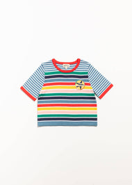 Finding Foxtale - Awesome Tee: Rainbow Stripe