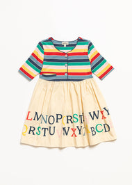 Finding Foxtale - Alphabet Road Dress: ABC Border / 2