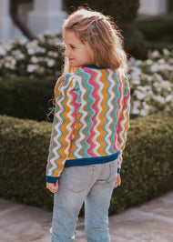 Finding Foxtale - Carnival Cardigan: Carnival Stripe