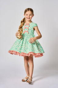 Finding Foxtale - S'Wonderful Dress: Mint Skin Print