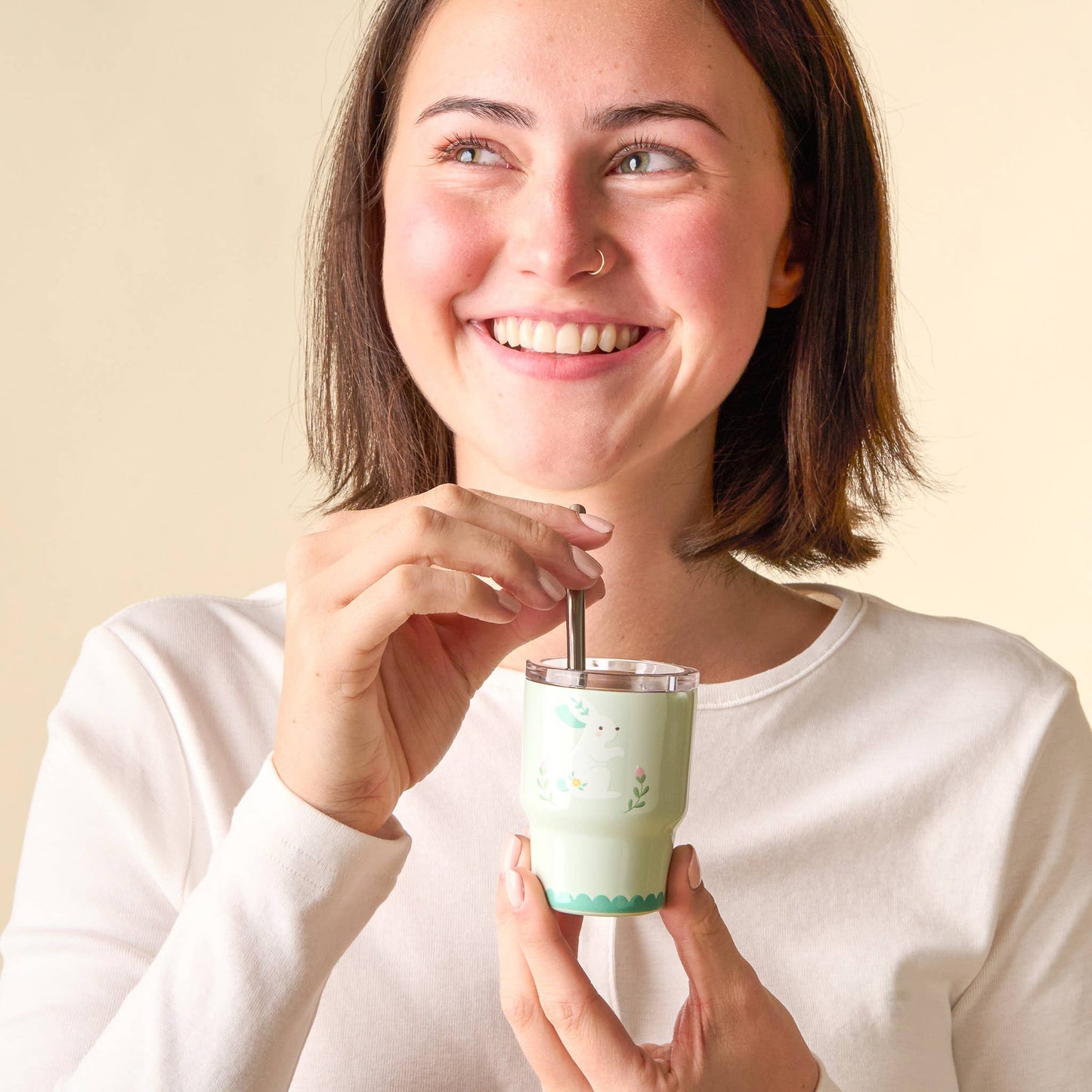 The Darling Effect - 2 oz Tiny Tumbler-Easter Bunny