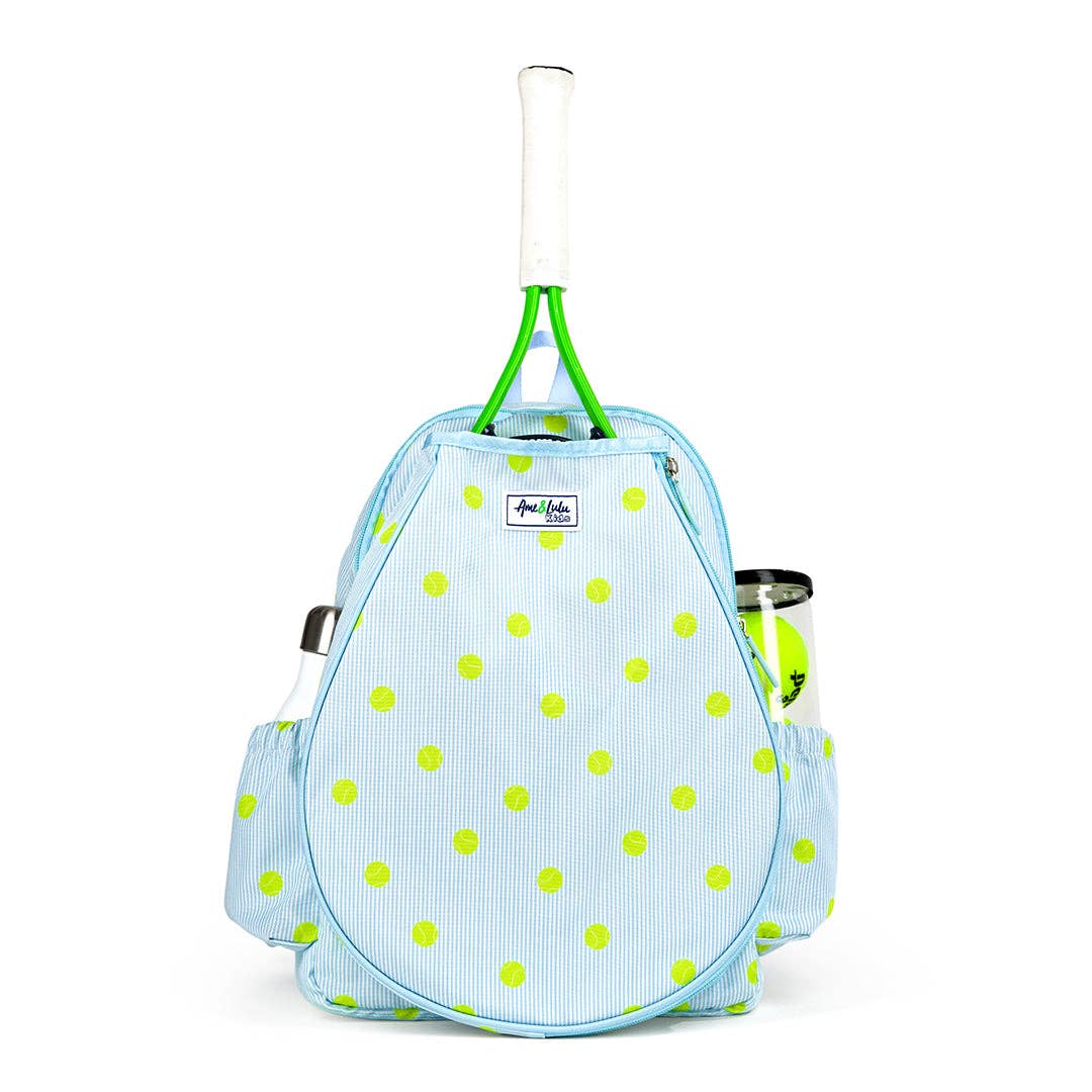 Ame & Lulu - Little Love Tennis Backpack: Sky Oxford