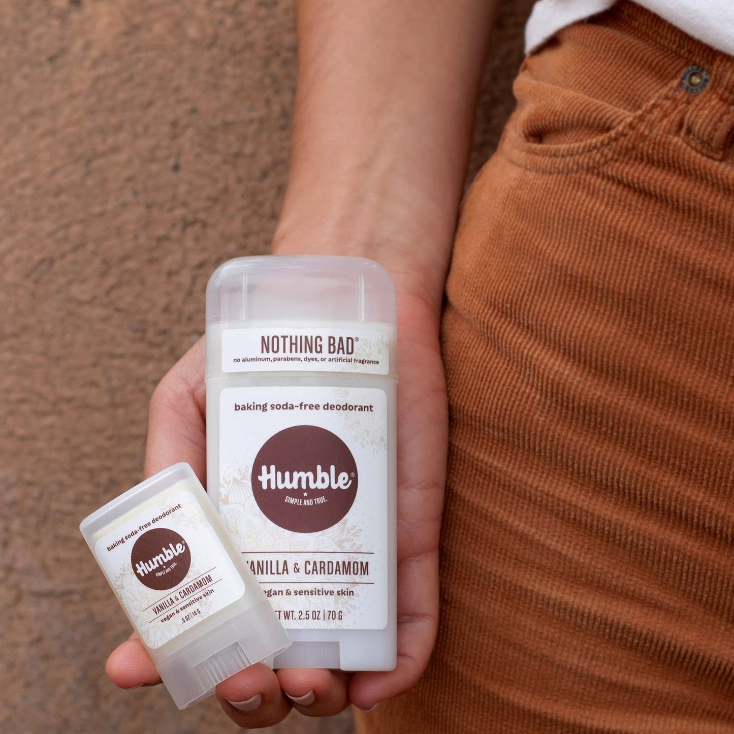 Humble Brands, Inc. - Vanilla & Cardamom Vegan & Sensitive Travel Deodorant