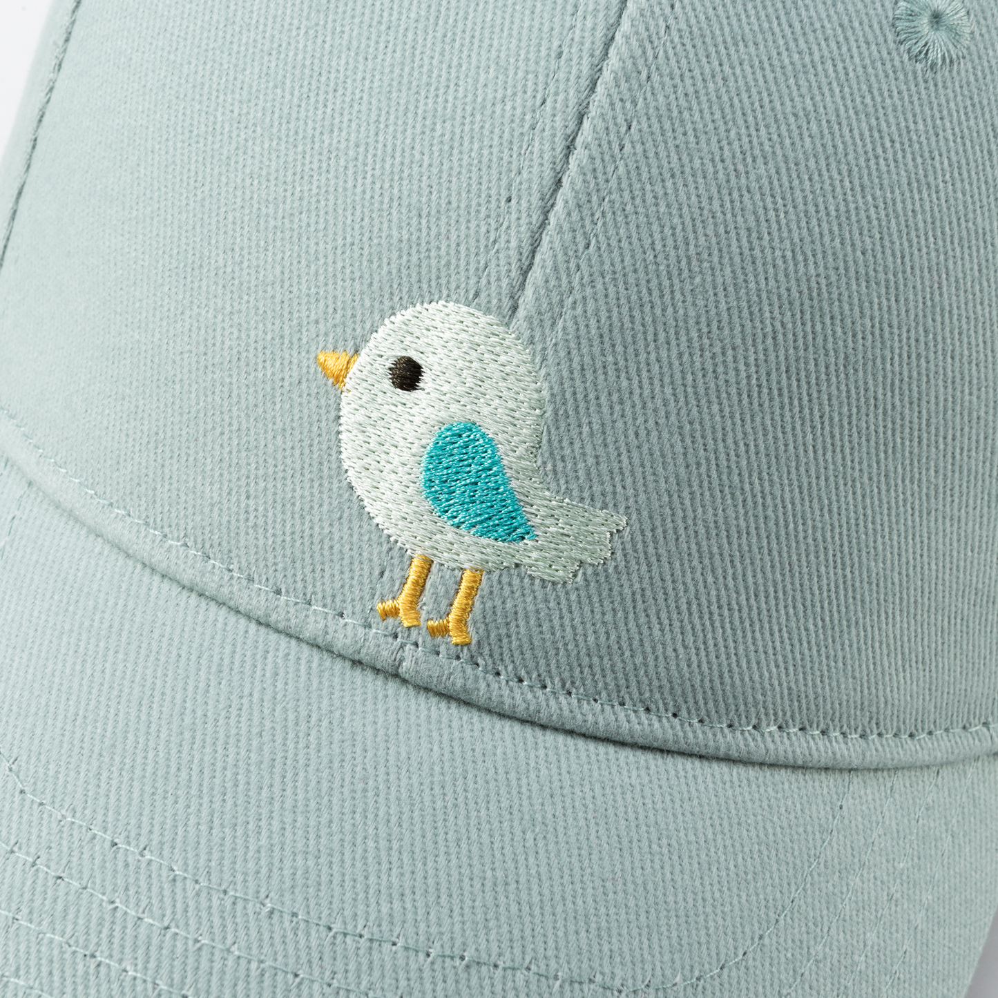 Peppercorn Kids - Kids Baseball Hat - Birdie Patch - (Blue 2-6/7y)