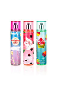 So French Perfumes - The Dulce Collection 3-Piece Patisserie Body Spray Set