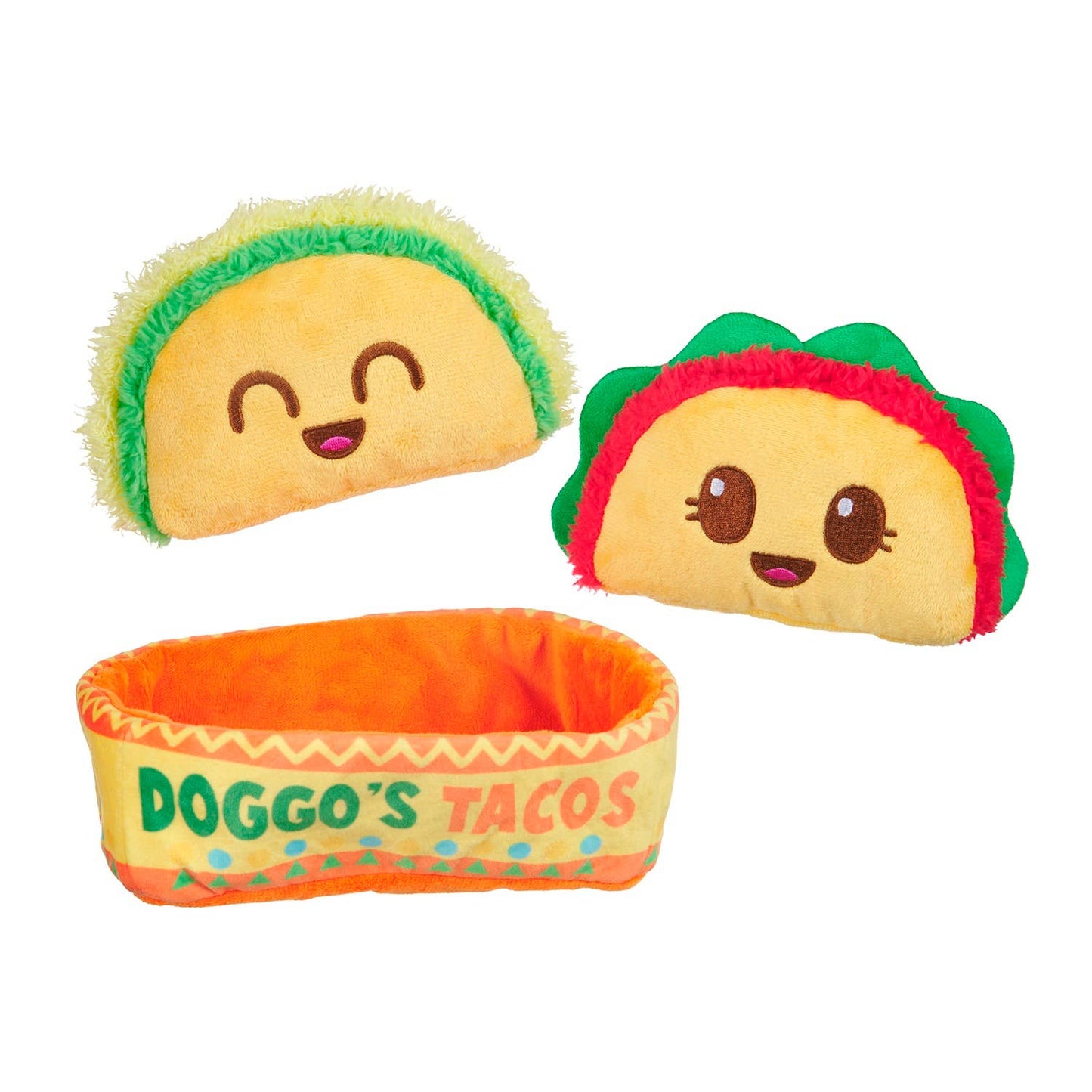Pet Palette Distribution - BARK Doggos Tacos Plush Dog Toy