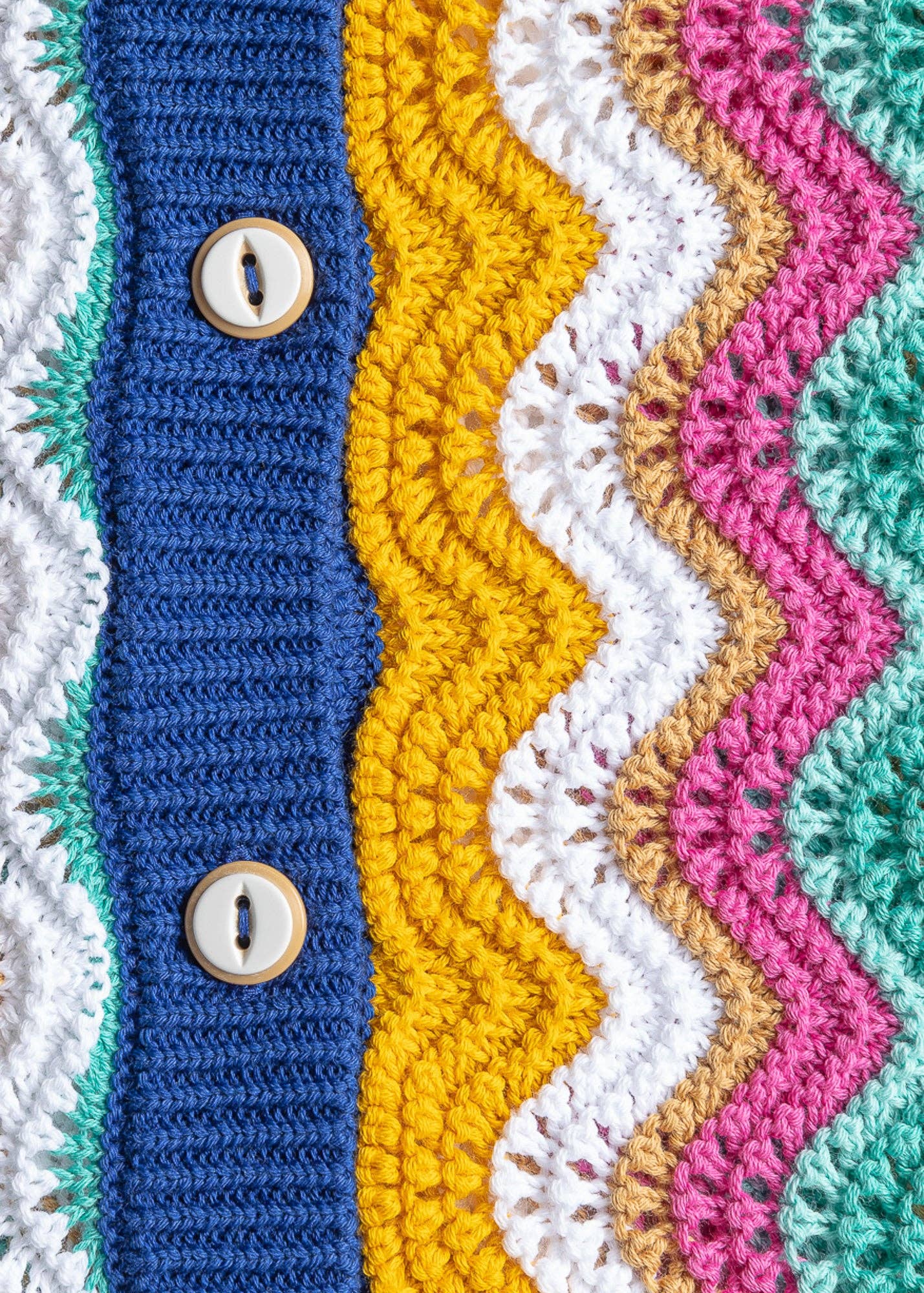 Finding Foxtale - Carnival Cardigan: Carnival Stripe