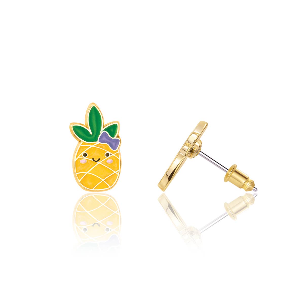 Girl Nation - Lookin' Pine Cutie Stud Earrings