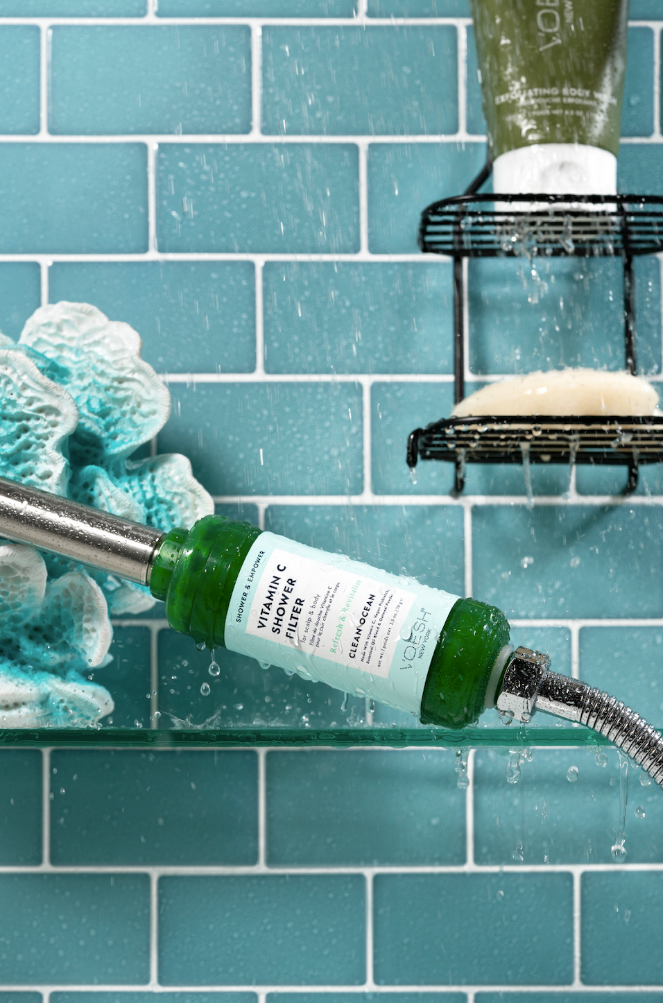 VOESH New York - Vitamin C Shower Filter Clean Ocean: Single