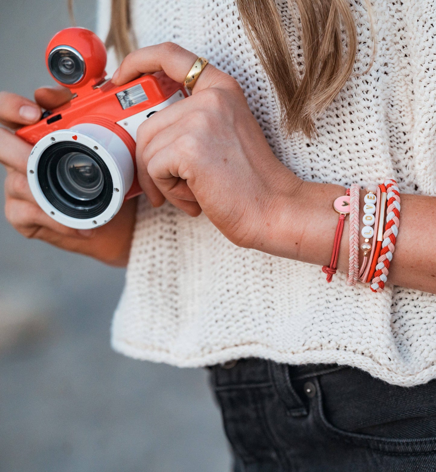 K'Lani hair tie bracelets - Love Hair Tie Bracelets