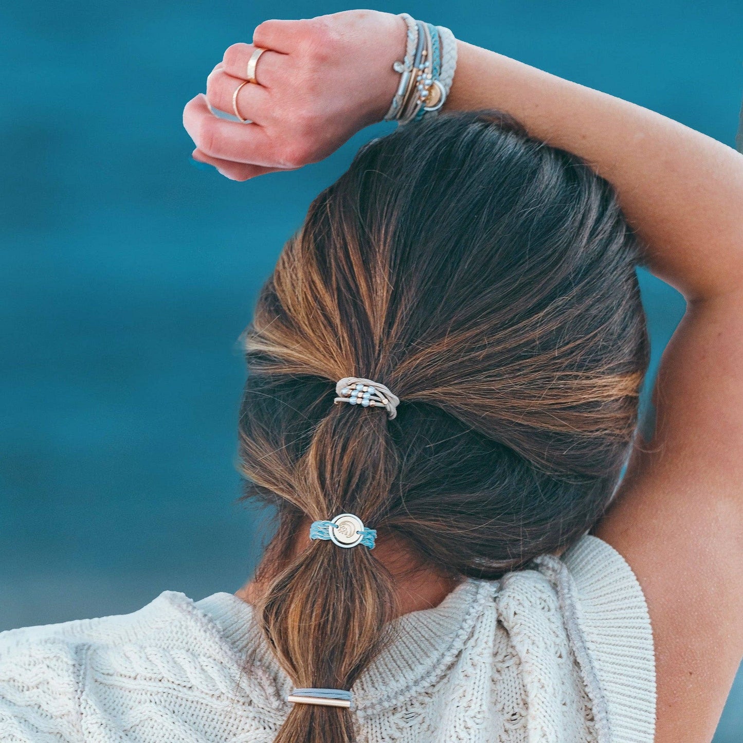 K'Lani hair tie bracelets - Wonder Hair Tie Bracelets