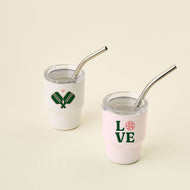The Darling Effect - 2 oz Tiny Tumbler-Love Pickleball