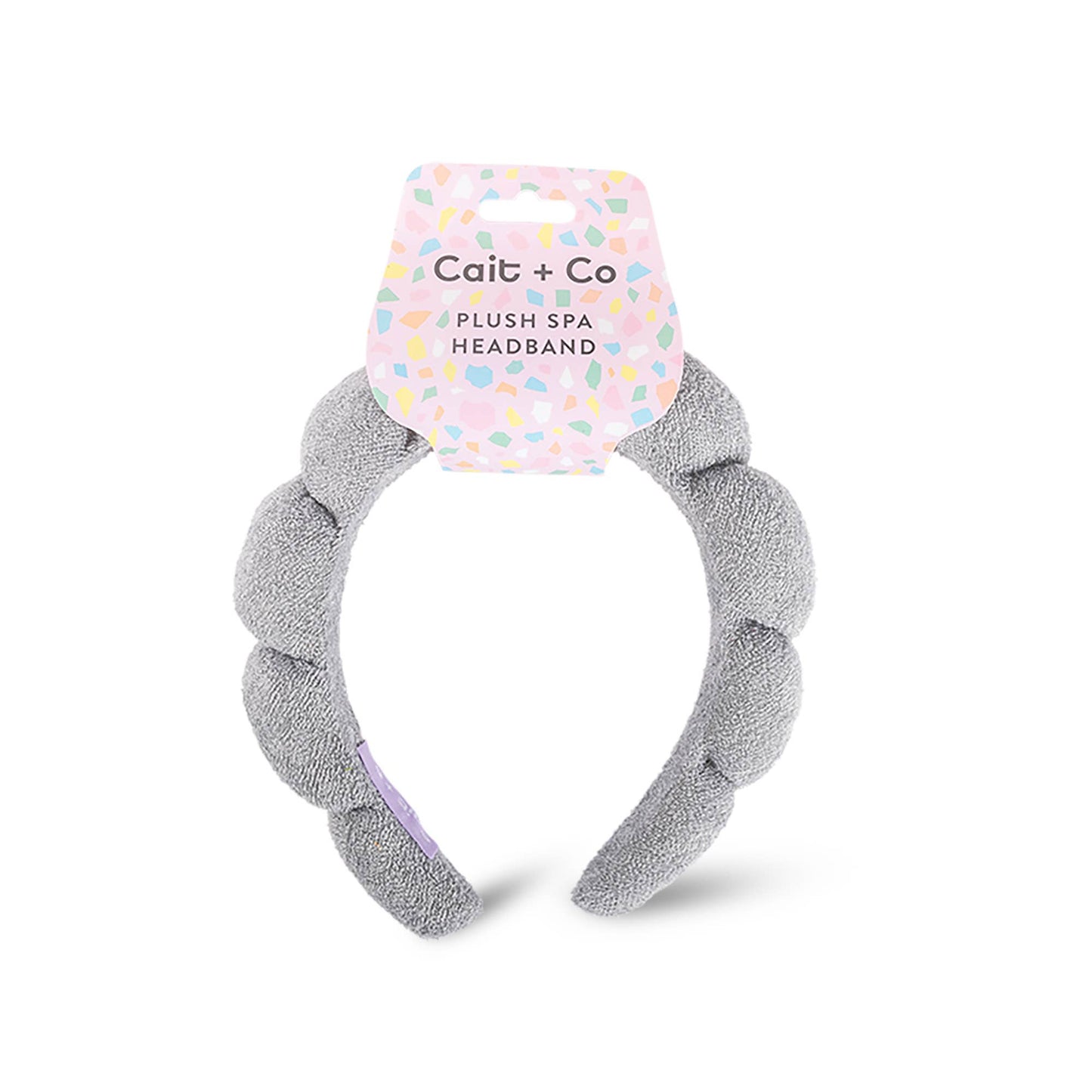 Cait + Co - Plush Spa Headband - Turquoise | Gem Collection