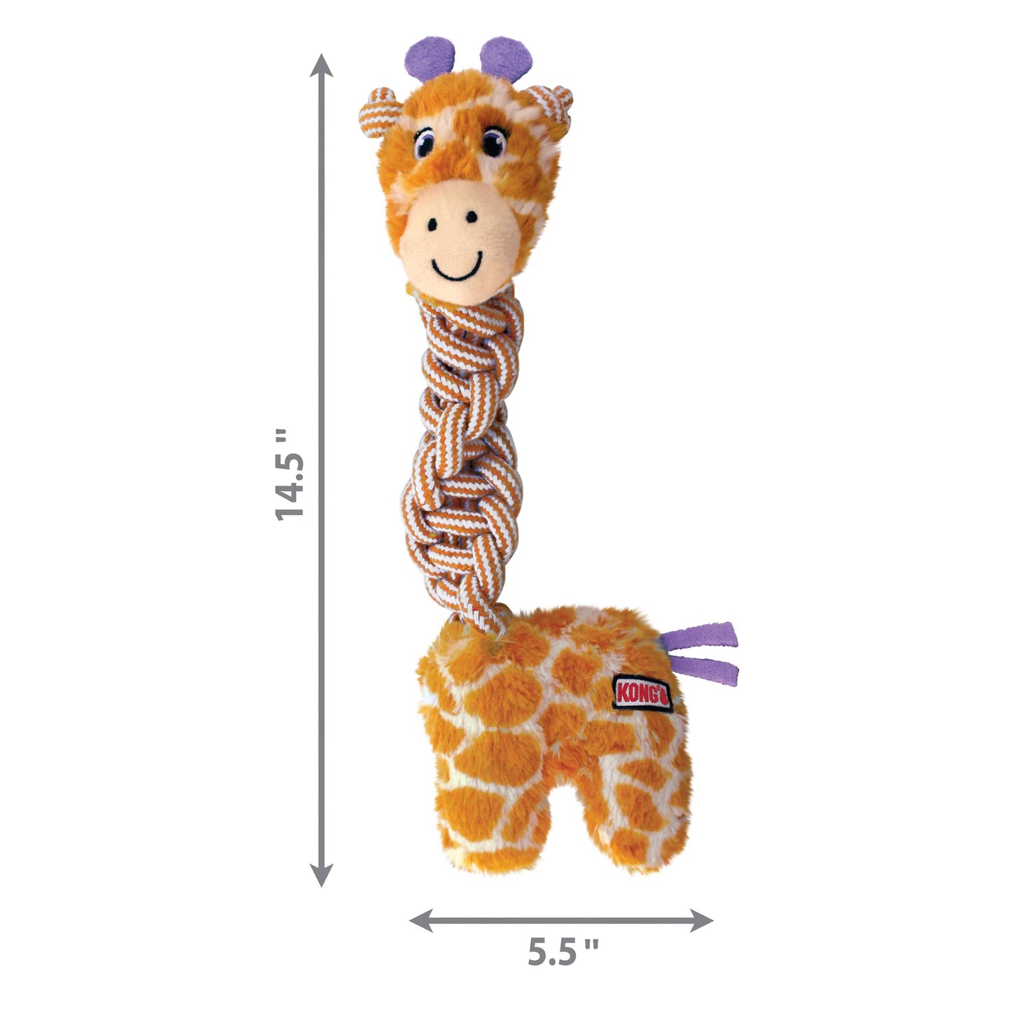 Pet Palette Distribution - KONG® Knots Twists Dog Rope Toy Assorted Medium/Large