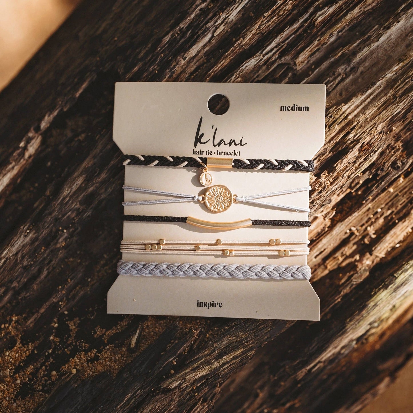 K'Lani hair tie bracelets - Inspire Hair Tie Bracelets