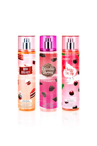 So French Perfumes - The Dulce Collection 3-Piece Utopia Body Mist Set