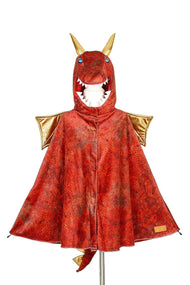 Speedy Monkey - Red dragon cape (sz 4-7 yrs / 1 pc)