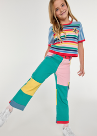 Finding Foxtale - Awesome Tee: Rainbow Stripe