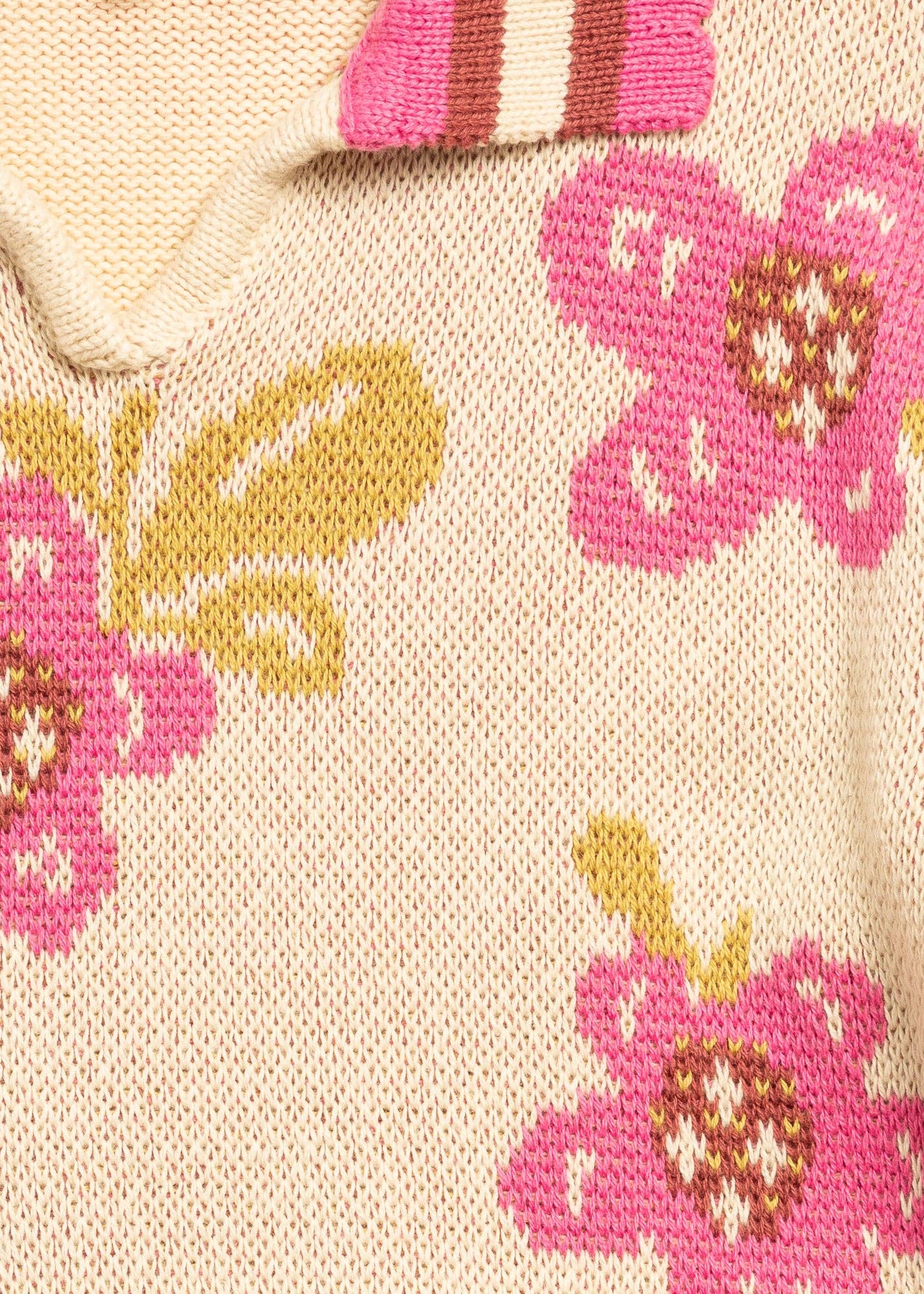 Finding Foxtale - Wonder Years Sweater: Retro Flowers