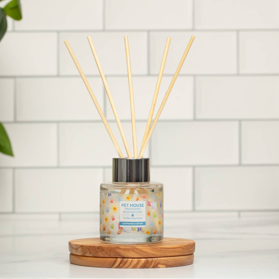 Pet House by One Fur All - Sunwashed Cotton Reed Diffuser