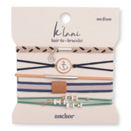 K'Lani hair tie bracelets - Anchor  Hair Tie Bracelets