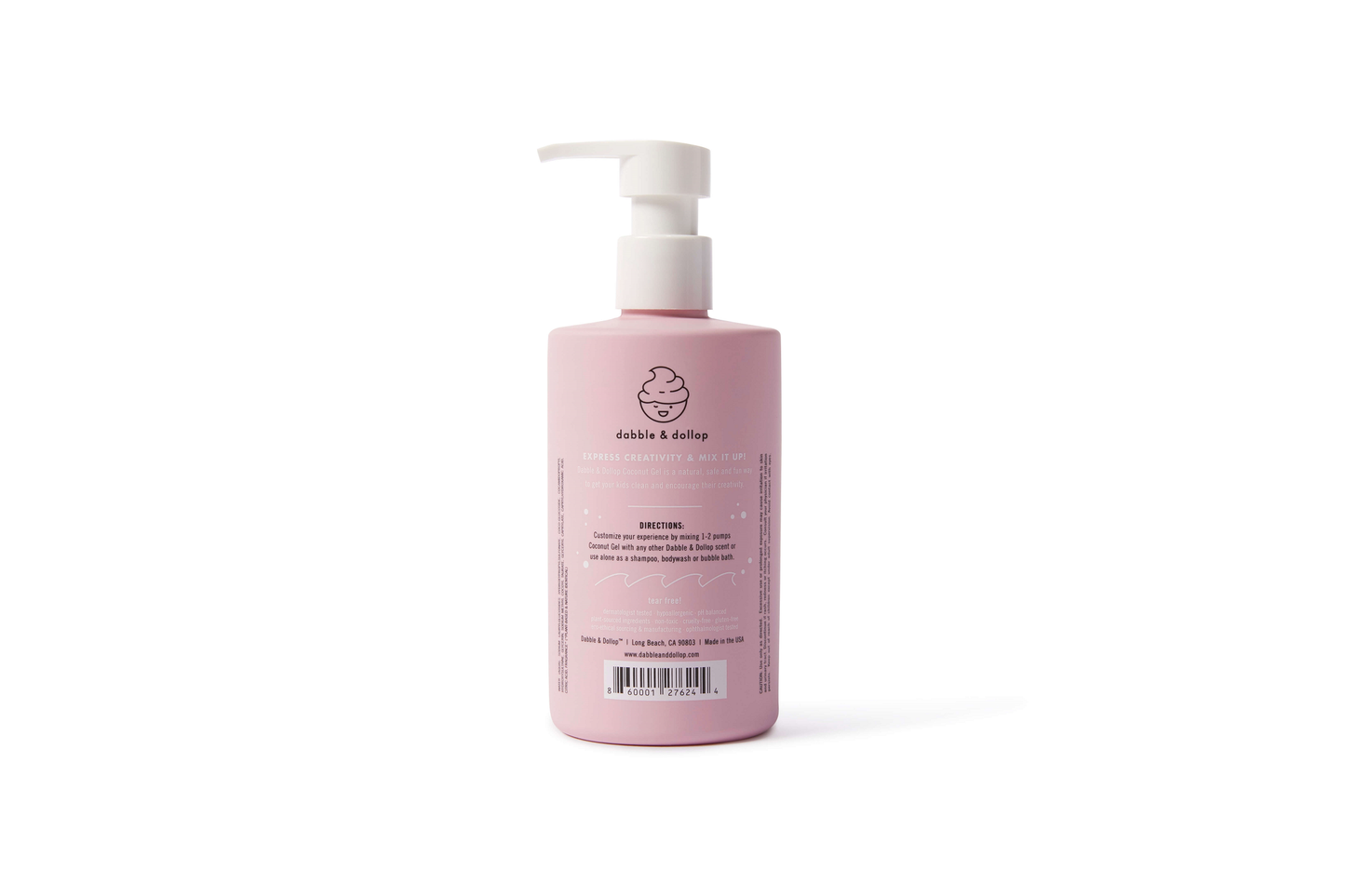 Dabble & Dollop - All-Natural Coconut Shampoo, Body Wash & Bubbles