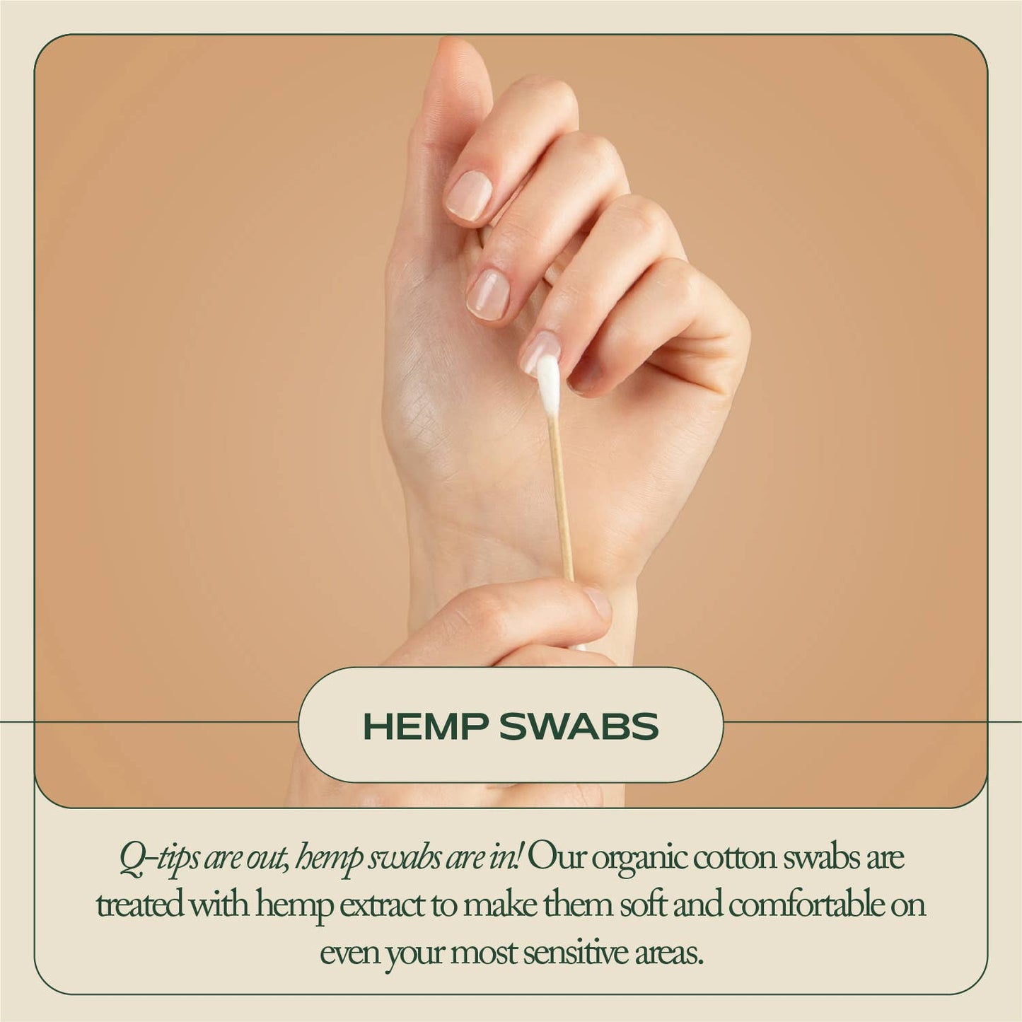 Hempress Hygienics - Hemp & Cotton Swabs
