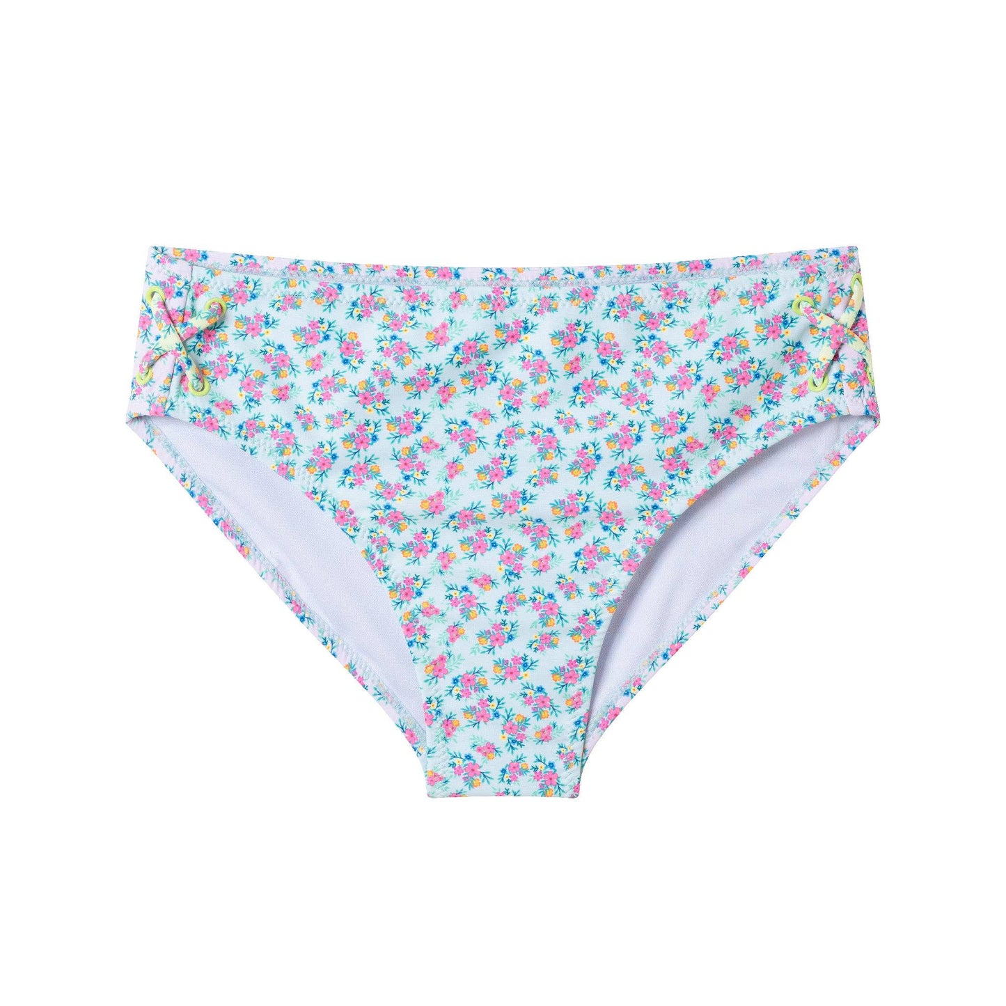 Andy & Evan - Kids (7-16) Two Piece Swim Suit | Floral: Blue