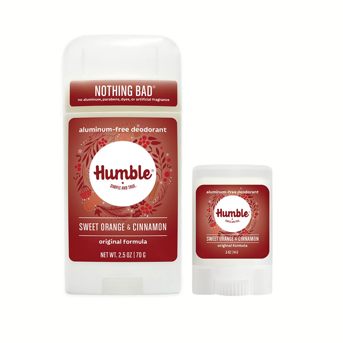 Humble Brands, Inc. - Sweet Orange & Cinnamon Original Travel Deodorant