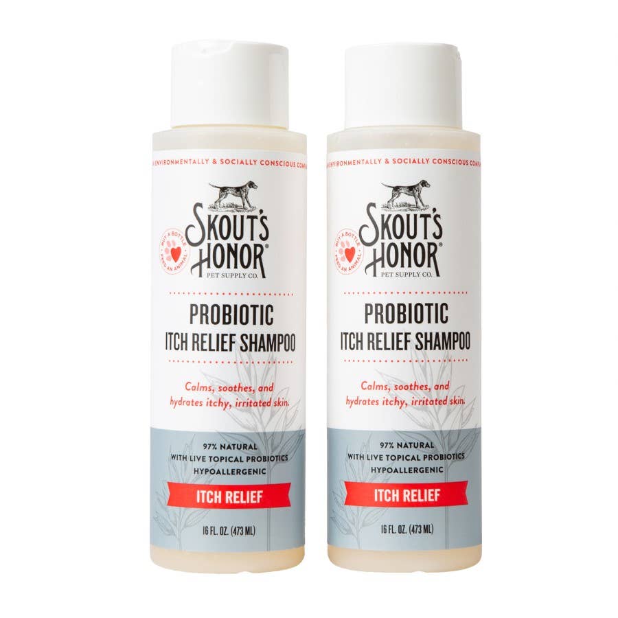 Pet Palette Distribution - Skout's Honor Probiotic Shampoo Conditioner Itch Relief 16oz