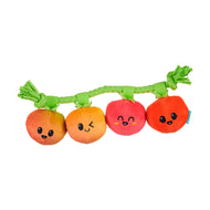 Pet Palette Distribution - BARK Hairloom Tomatoes Plush Dog Toy S/M