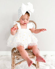 Bailey's Blossoms - Dixie Dress Romper - Pickin' Daisies