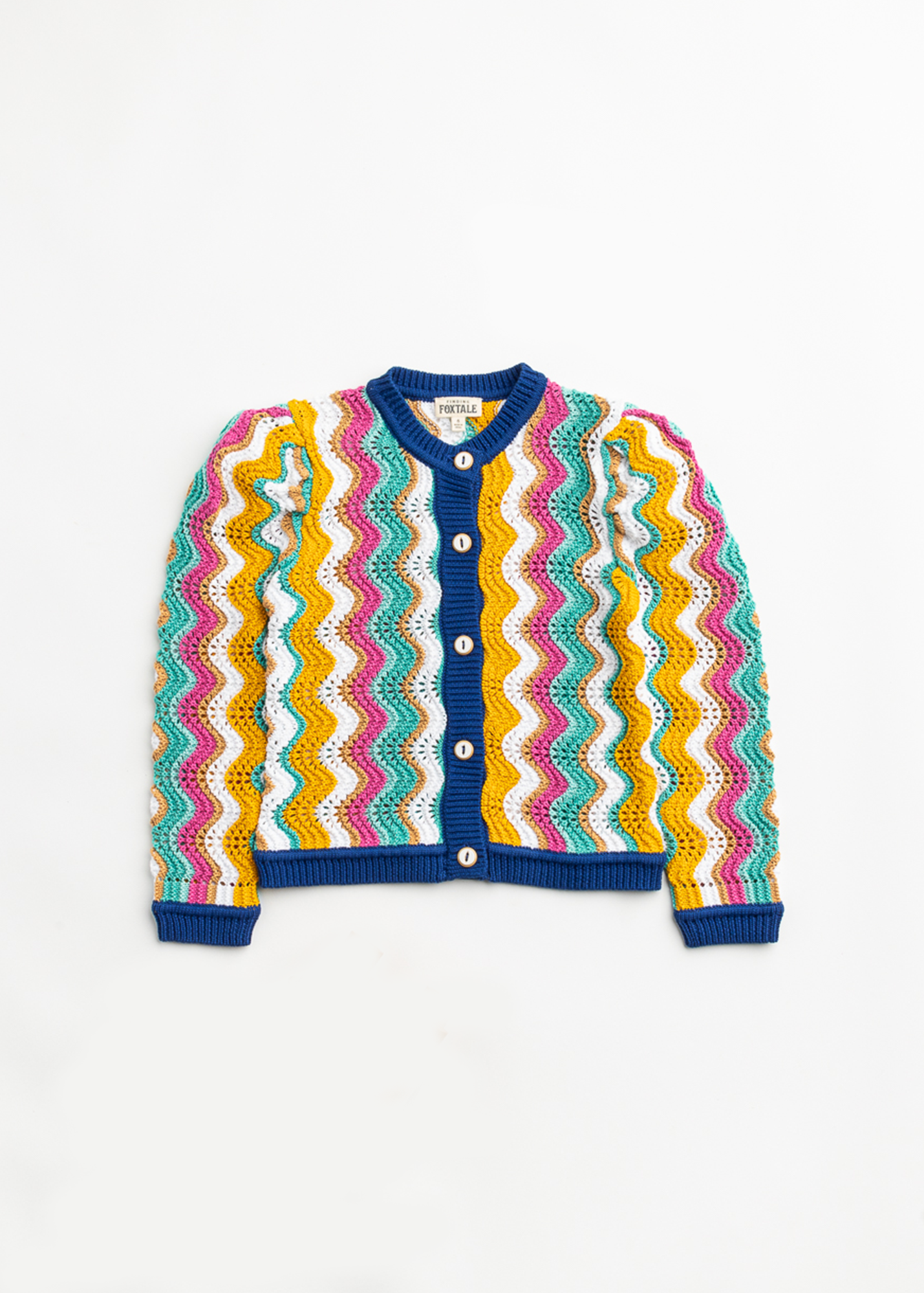Finding Foxtale - Carnival Cardigan: Carnival Stripe