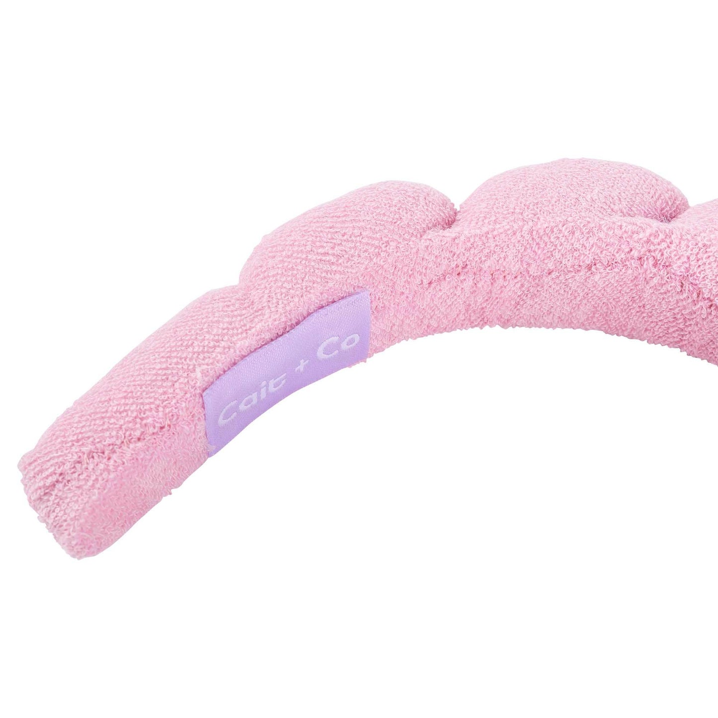 Cait + Co - Plush Spa Headband - Amethyst | Gem Collection
