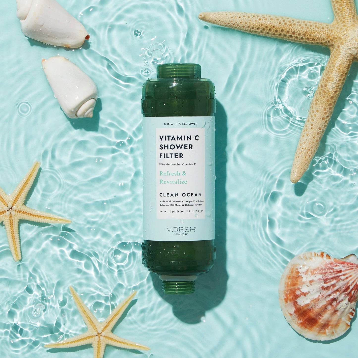 VOESH New York - Vitamin C Shower Filter Clean Ocean: Single