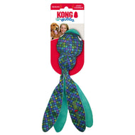 Pet Palette Distribution - KONG® Wubba Finz Dog Tug Toy Blue Large