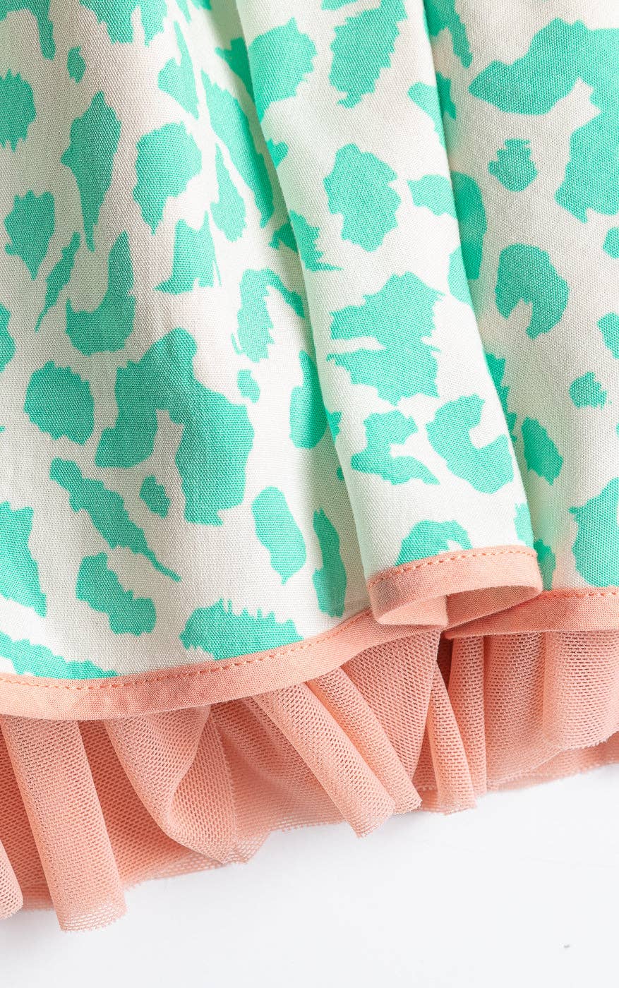 Finding Foxtale - S'Wonderful Dress: Mint Skin Print