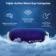Lure Essentials - Self-Heating Steam Eye Mask for Eye Strain, Sleep, Dry Eye