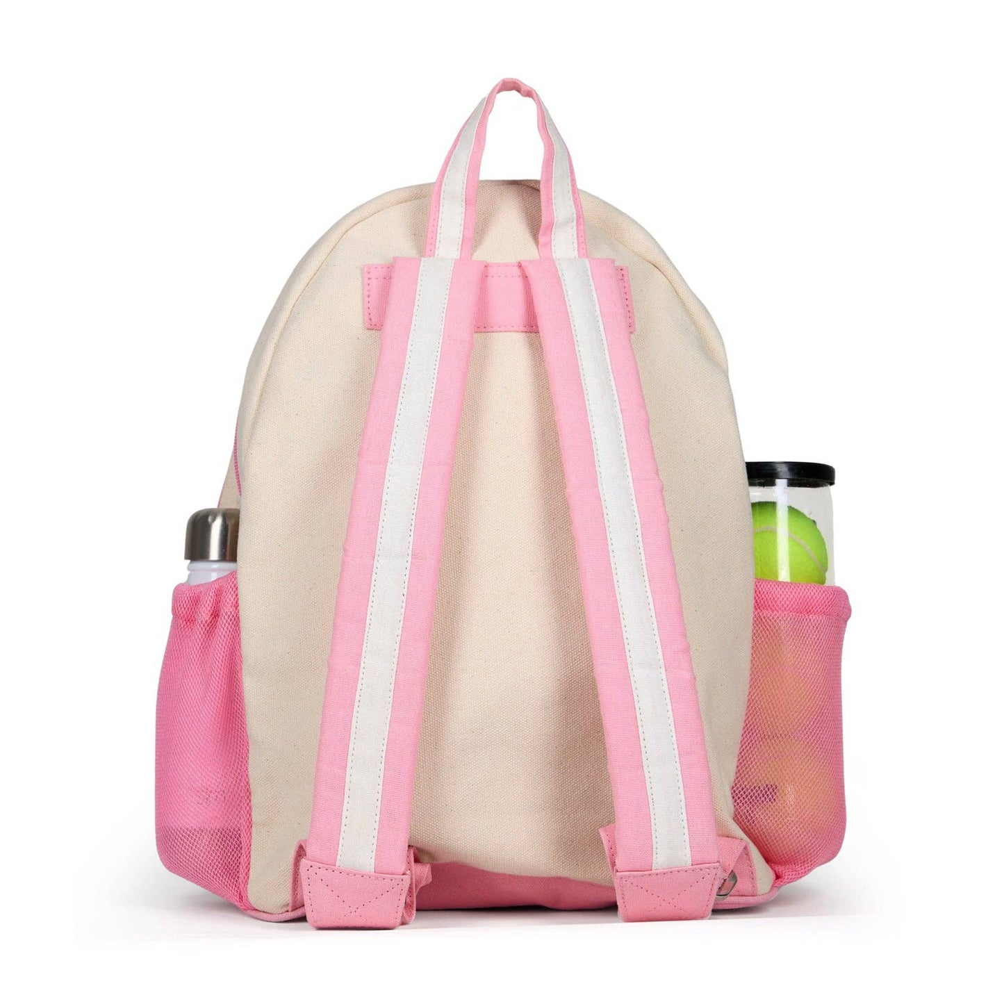 Ame & Lulu - Tennis Camper Backpack: Pink Pastel Rainbow