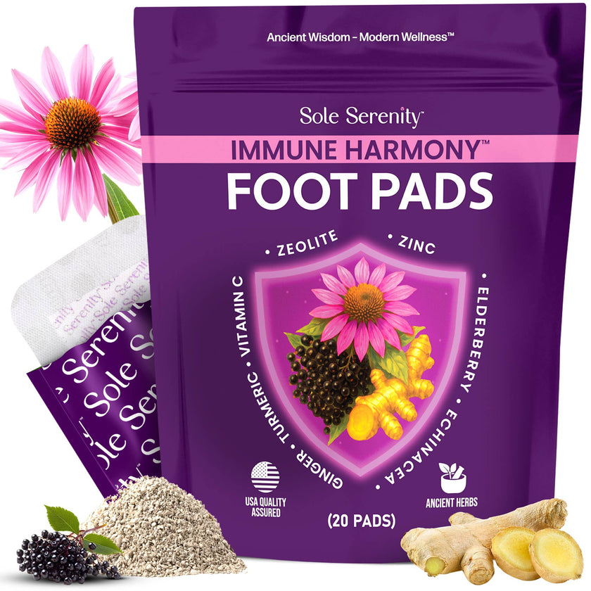 Lure Essentials - Sole Serenity Immune Harmony Foot Pads