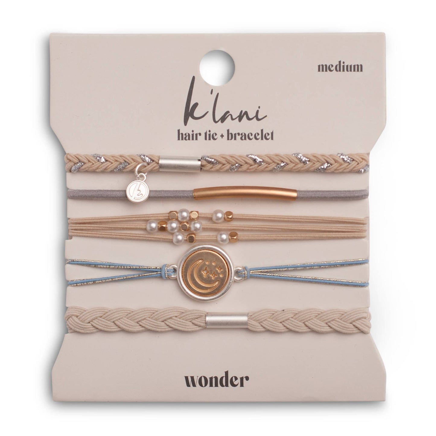 K'Lani hair tie bracelets - Wonder Hair Tie Bracelets