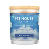 Pet House by One Fur All - Moonlight 9 oz Candle - For pet-loving homes