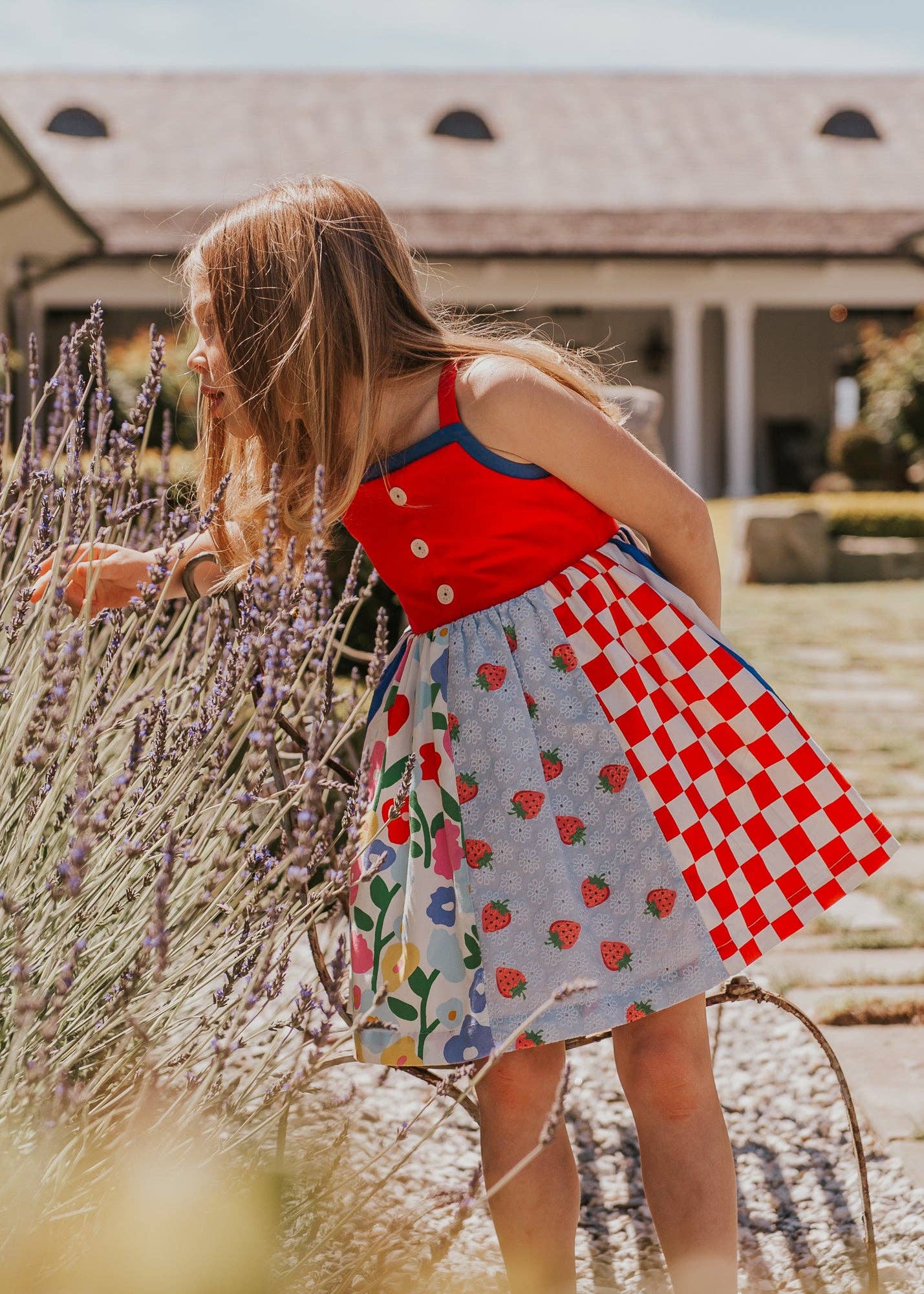 Finding Foxtale - Block Party Dress: Americana Mix