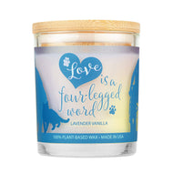 Pet House by One Fur All - Sentiments Lavender Vanilla 9 oz Candle gift for pet lovers