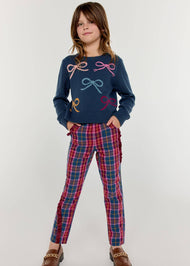 Finding Foxtale - Ribbons & Bows Sweater: Classic Navy / 6