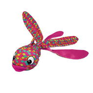 Pet Palette Distribution - KONG® Wubba Finz Dog Tug Toy Pink Small