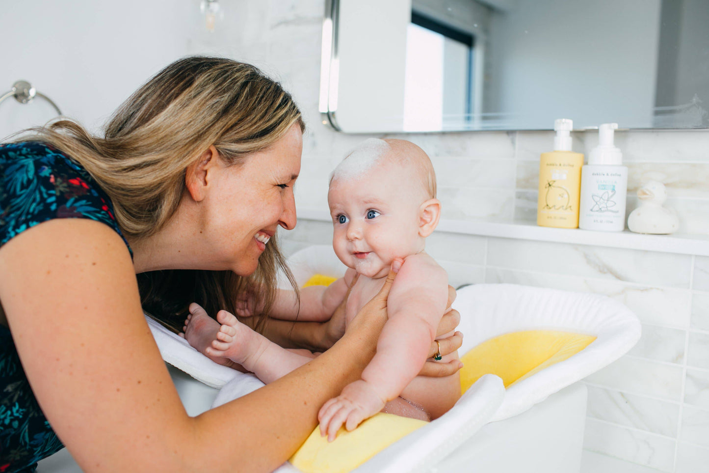 Dabble & Dollop - All-Natural Lemon Shampoo, Body Wash & Bubbles