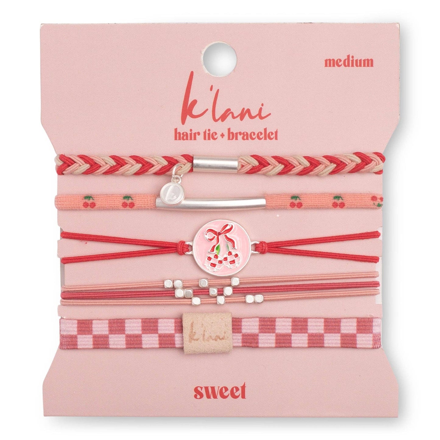 K'Lani hair tie bracelets - Sweet Hair Tie Bracelets