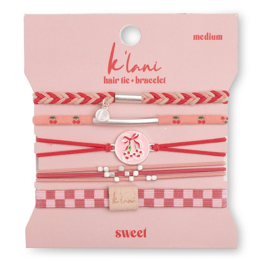 K'Lani hair tie bracelets - Sweet Hair Tie Bracelets