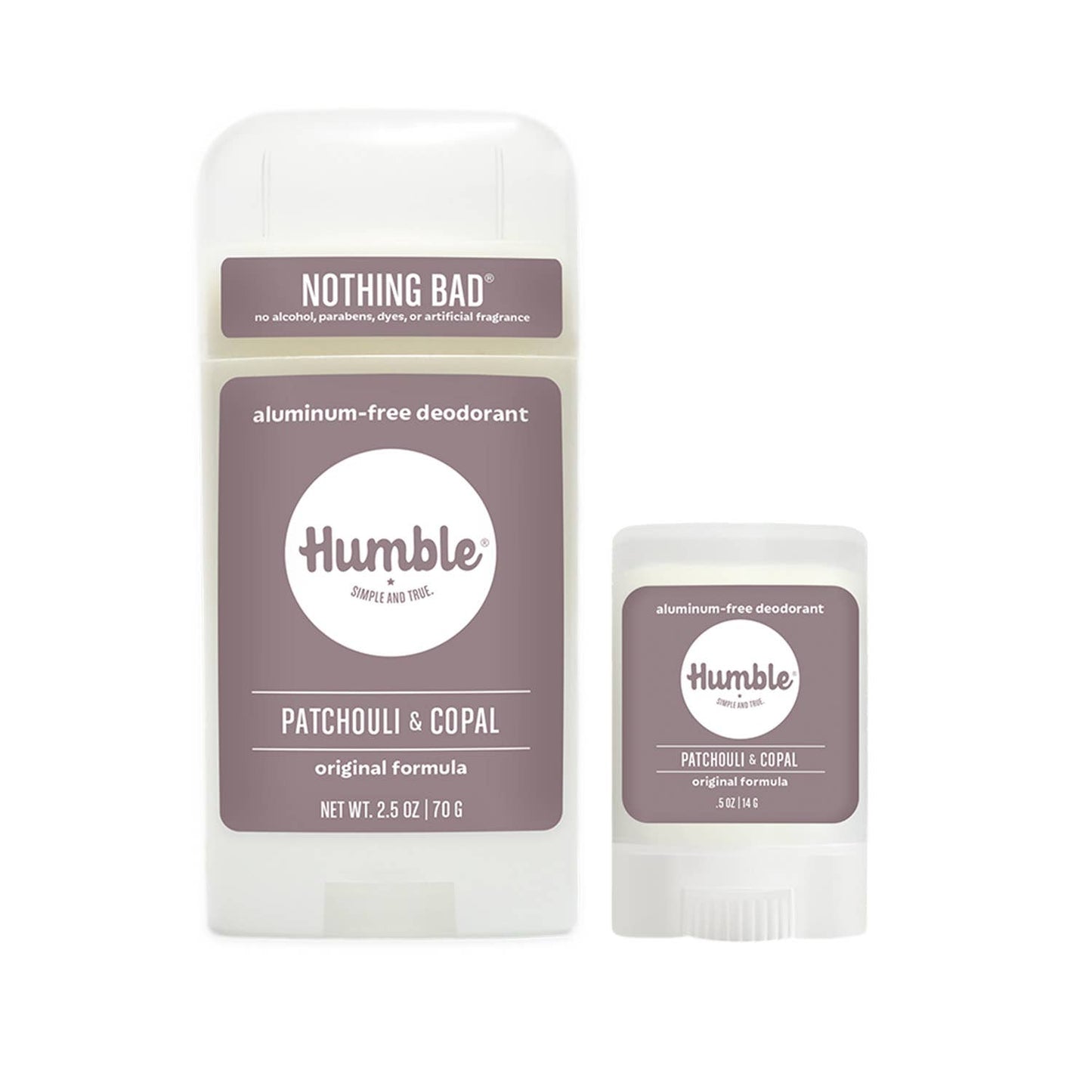 Humble Brands, Inc. - Patchouli & Copal Original Travel Deodorant